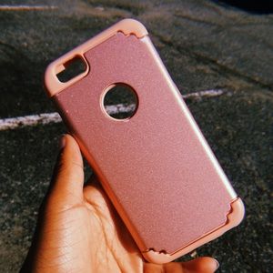 Pink polished iPhone 6 case
